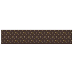 Louis Dachshund  Luxury Dog Attire Small Flano Scarf