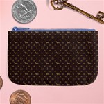 Louis Dachshund  Luxury Dog Attire Large Coin Purse Front