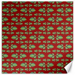 Tropical Stylized Floral Pattern Canvas 20  X 20   by dflcprints