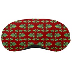 Tropical Stylized Floral Pattern Sleeping Masks by dflcprints