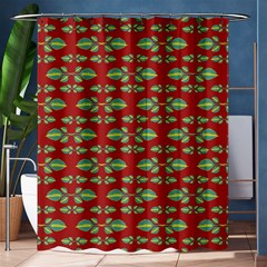 Tropical Stylized Floral Pattern Shower Curtain 60  X 72  (medium)  by dflcprints