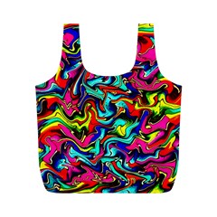 Pattern-34 Full Print Recycle Bags (M) 