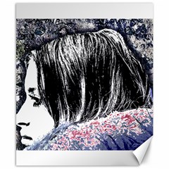 Grunge Graffiti Style Women Poster Canvas 8  X 10  by dflcprints