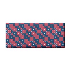 Squares And Circles Motif Geometric Pattern Cosmetic Storage Cases by dflcprints