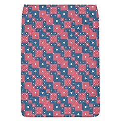 Squares And Circles Motif Geometric Pattern Flap Covers (l)  by dflcprints