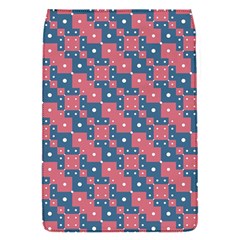 Squares And Circles Motif Geometric Pattern Flap Covers (s)  by dflcprints