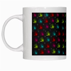 Roses Raining For Love  In Pop Art White Mugs by pepitasart