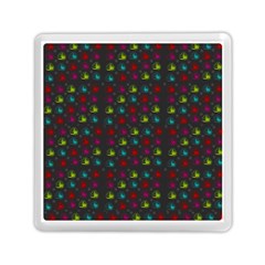 Roses Raining For Love  In Pop Art Memory Card Reader (square)  by pepitasart