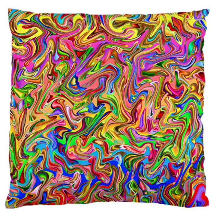 Colorful-2 Standard Flano Cushion Case (One Side)