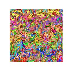 Colorful-2 Small Satin Scarf (square) by ArtworkByPatrick