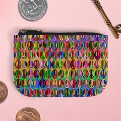 Peace Sign Mini Coin Purses by ArtworkByPatrick