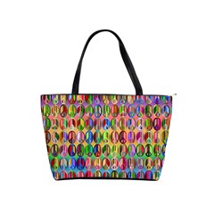 Peace Sign Shoulder Handbags by ArtworkByPatrick