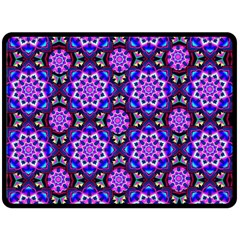 Colorful-3 Fleece Blanket (large)  by ArtworkByPatrick