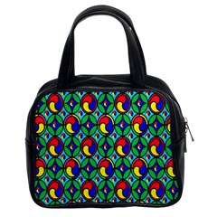 Colorful-4 Classic Handbags (2 Sides) by ArtworkByPatrick