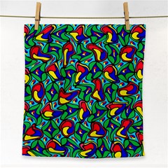 Colorful-4 1 Face Towel by ArtworkByPatrick