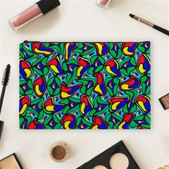 Colorful-4 1 Cosmetic Bag (large)  by ArtworkByPatrick