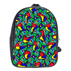 Colorful-4 1 School Bag (xl) by ArtworkByPatrick