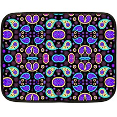 Colorful-5 Double Sided Fleece Blanket (mini)  by ArtworkByPatrick