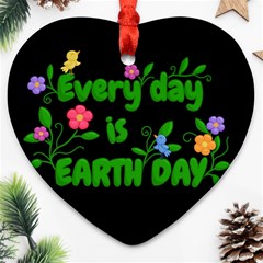 Earth Day Ornament (Heart)