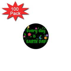 Earth Day 1  Mini Buttons (100 pack) 