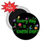 Earth Day 2.25  Magnets (10 pack)  Front