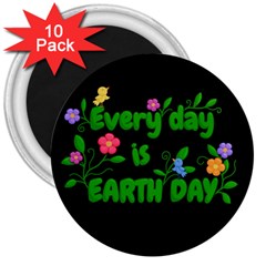 Earth Day 3  Magnets (10 pack) 