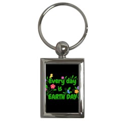 Earth Day Key Chains (Rectangle) 