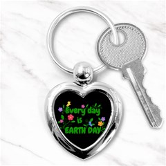 Earth Day Key Chains (Heart) 