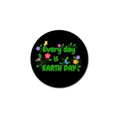 Earth Day Golf Ball Marker