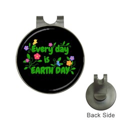 Earth Day Hat Clips With Golf Markers by Valentinaart