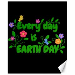 Earth Day Canvas 16  x 20  