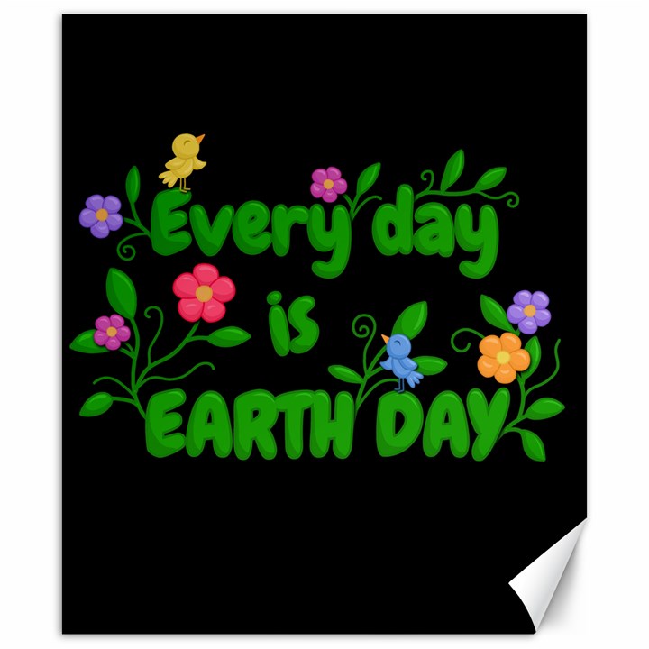 Earth Day Canvas 20  x 24  