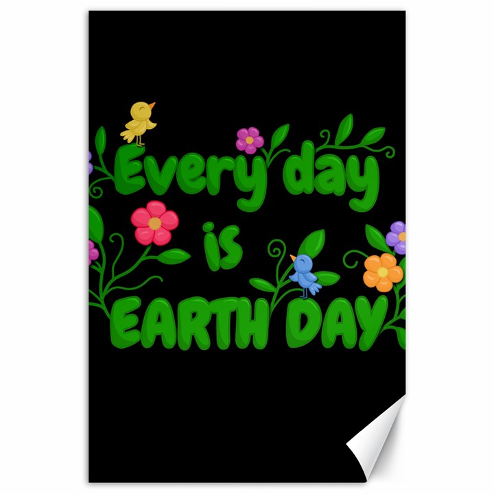 Earth Day Canvas 24  x 36 