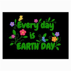 Earth Day Large Glasses Cloth (2-Side)