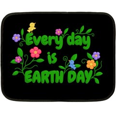 Earth Day Fleece Blanket (Mini)