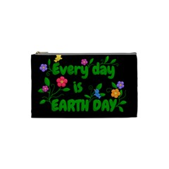 Earth Day Cosmetic Bag (Small) 