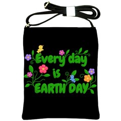 Earth Day Shoulder Sling Bags