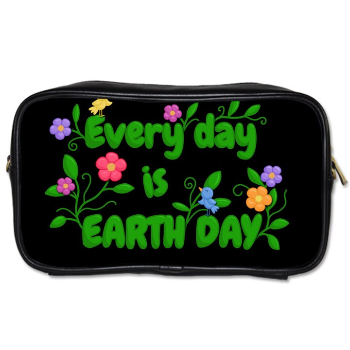 Earth Day Toiletries Bags 2-Side