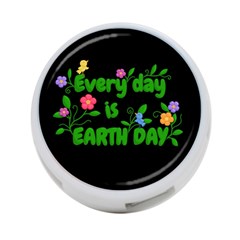 Earth Day 4-Port USB Hub (Two Sides) 