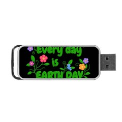 Earth Day Portable USB Flash (One Side)