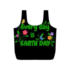 Earth Day Full Print Recycle Bags (S) 