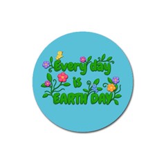 Earth Day Magnet 3  (round) by Valentinaart