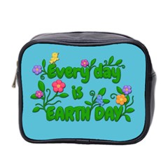 Earth Day Mini Toiletries Bag 2-side by Valentinaart