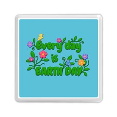 Earth Day Memory Card Reader (square)  by Valentinaart