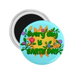 Earth Day 2.25  Magnets Front