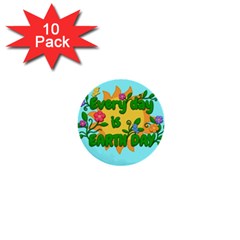 Earth Day 1  Mini Buttons (10 Pack)  by Valentinaart