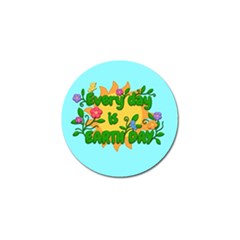 Earth Day Golf Ball Marker (4 Pack) by Valentinaart