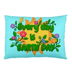 Earth Day Pillow Case by Valentinaart