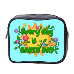 Earth Day Mini Toiletries Bag 2-side by Valentinaart