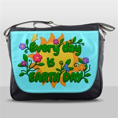 Earth Day Messenger Bags by Valentinaart